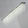 Slidre Pendant Light LED chrome, 1-light source, Remote control