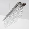Slidre Pendant Light LED chrome, 1-light source, Remote control