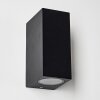 Outdoor Wall Light Nordborg LED black, 2-light sources