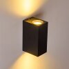 Outdoor Wall Light Nordborg LED black, 2-light sources
