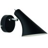 Nordlux VANILA wall light black, 1-light source