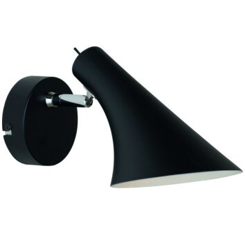 Nordlux VANILA wall light black, 1-light source