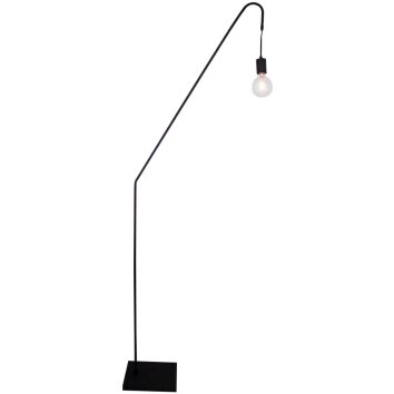 Floor Lamp By Rydens Rod black, 1-light source