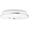 Brilliant VISITATION Ceiling Light LED silver, white, 1-light source, Remote control, Colour changer