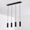 Zuoz Pendant Light black, 4-light sources