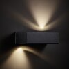 Brilliant ABBOT Wall Light LED anthracite, 2-light sources