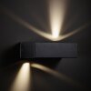 Brilliant ABBOT Wall Light LED anthracite, 2-light sources