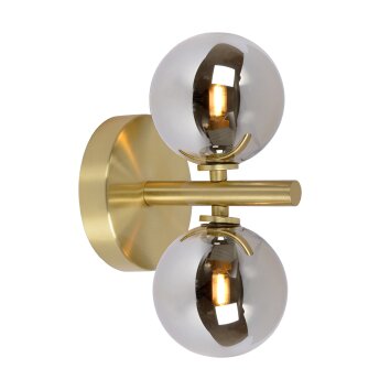 Lucide TYCHO Wall Light gold, 2-light sources