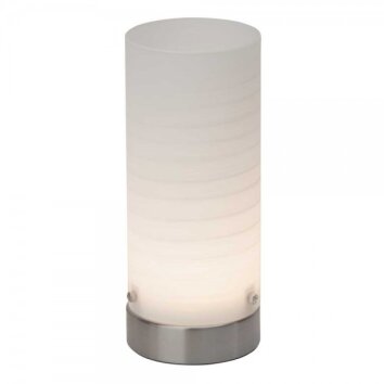 Brilliant Daisy table lamp LED white, 1-light source