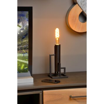 Lucide ZILDA Table Lamp black, 1-light source