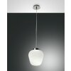 Fabas Luce CORA Pendant Light chrome, 1-light source