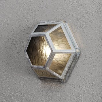 Konstsmide Castor wall and ceiling light glass, 1-light source