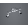 Reality lights PARIS ceiling light titanium, 2-light sources