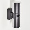 Outdoor Wall Light Baulund LED anthracite, 1-light source, Motion sensor