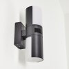 Outdoor Wall Light Baulund LED anthracite, 1-light source, Motion sensor