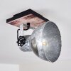 Hora Ceiling Light Light wood, silver, 1-light source