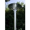 Nordlux Vejers lamppost transparent, clear, galvanized, 1-light source