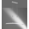 Honsel METIS Pendant Light LED matt nickel, 1-light source, Colour changer