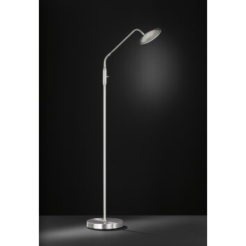 Wofi ORTA floor lamp LED matt nickel, 1-light source
