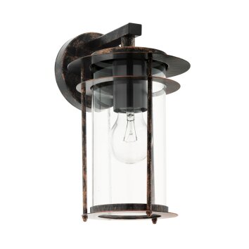 Eglo VALDEO Wall Light dark brown, copper, 1-light source