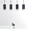 Kuparuk Pendant Light black, 4-light sources