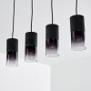 Kuparuk Pendant Light black, 4-light sources