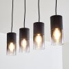 Kuparuk Pendant Light black, 4-light sources