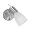 Leuchten Direkt JULIA LED Wall Light stainless steel, 1-light source