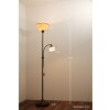 Wofi LACCHINO floor lamp brown, dark brown, rust-coloured, 2-light sources