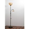 Wofi LACCHINO floor lamp brown, dark brown, rust-coloured, 2-light sources
