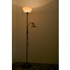 Wofi LACCHINO floor lamp brown, dark brown, rust-coloured, 2-light sources