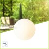 Brilliant GARDEN globe light white, 1-light source