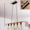 BLORD Pendant Light brown, black, 5-light sources