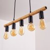 BLORD Pendant Light brown, black, 5-light sources