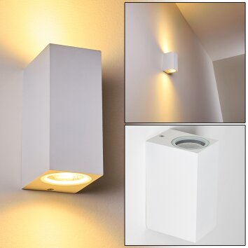 Outdoor Wall Light Nordborg LED white, 2-light sources