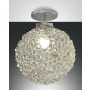 Fabas Luce EGO Ceiling light chrome, 1-light source