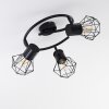 Bardhaman Ceiling Light black, 3-light sources
