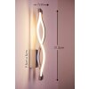 Mantra Sahara wall light LED chrome, 1-light source