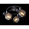 Globo ORNELA Spotlight black, 3-light sources