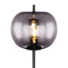 Floor Lamp Globo BLACKY black, 1-light source