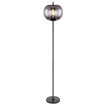 Floor Lamp Globo BLACKY black, 1-light source