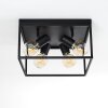 Ryssby Ceiling Light black, 4-light sources