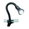 Trio 5028 clamp-on light black, 1-light source