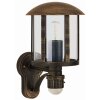 Albert 836 outdoor wall light brown, brass, 1-light source, Motion sensor