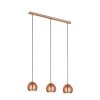 Eglo ROCAMAR pendant light copper, 3-light sources