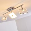 VALLORBE Ceiling light LED chrome, 3-light sources