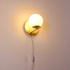 HOGATZA Wall Light brass, 1-light source