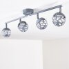 COVANE Ceiling light LED blue, grey, 4-light sources
