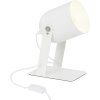 Brilliant YAN table lamp white, 1-light source