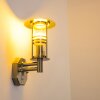 Forli wall light stainless steel, 1-light source, Motion sensor